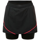 OMM Pace Skort, Black/Pink
